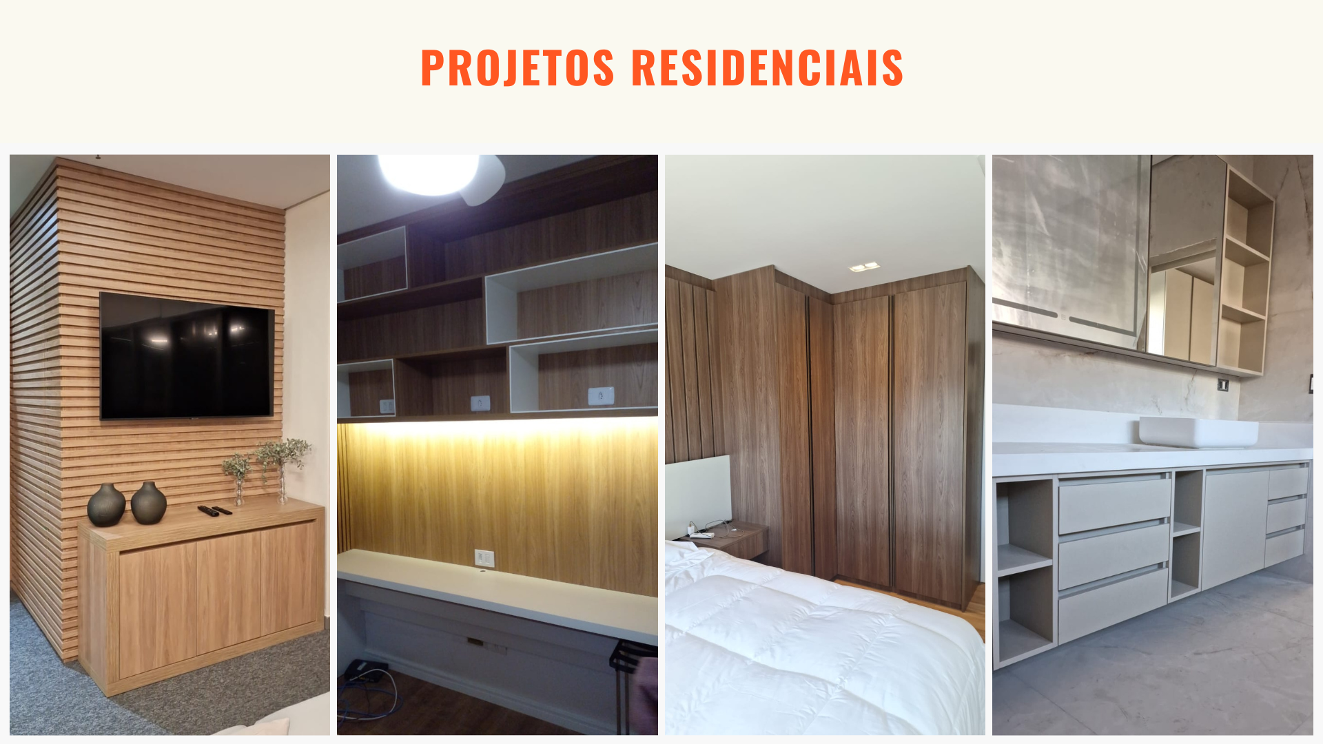 Projetos de Marcenaria sob medida moveis planejados em São Paulo